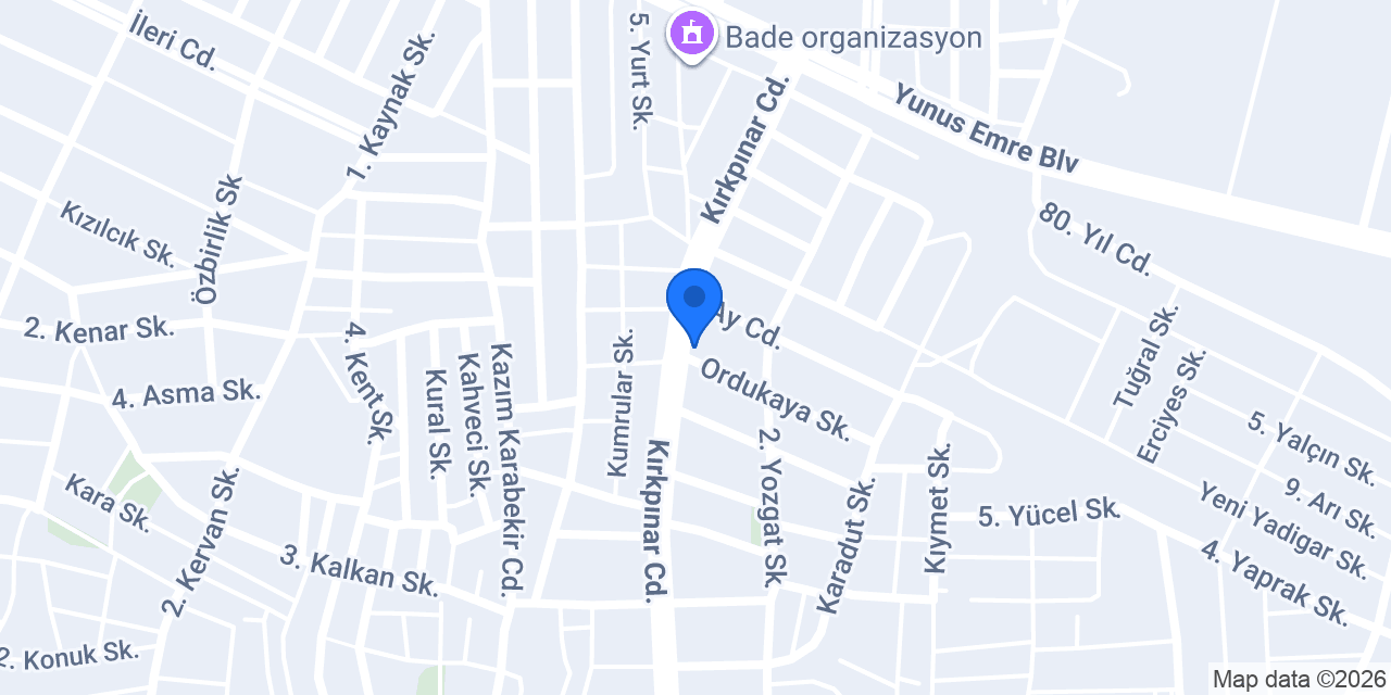 Aydın Dekor konumu