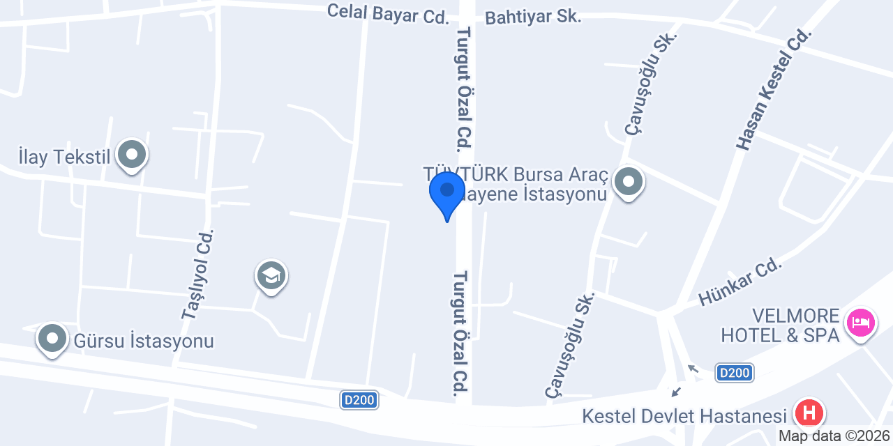 Modanlı Tekstil konumu