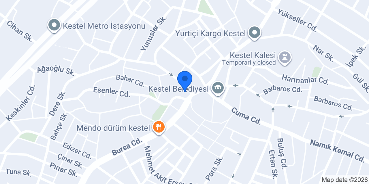 serinova dürüm konumu