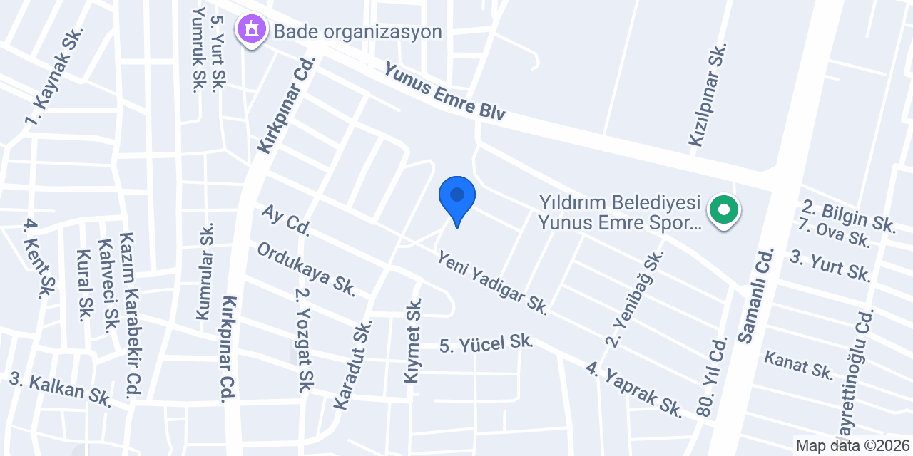 AKRİDA TEKSTİL konumu