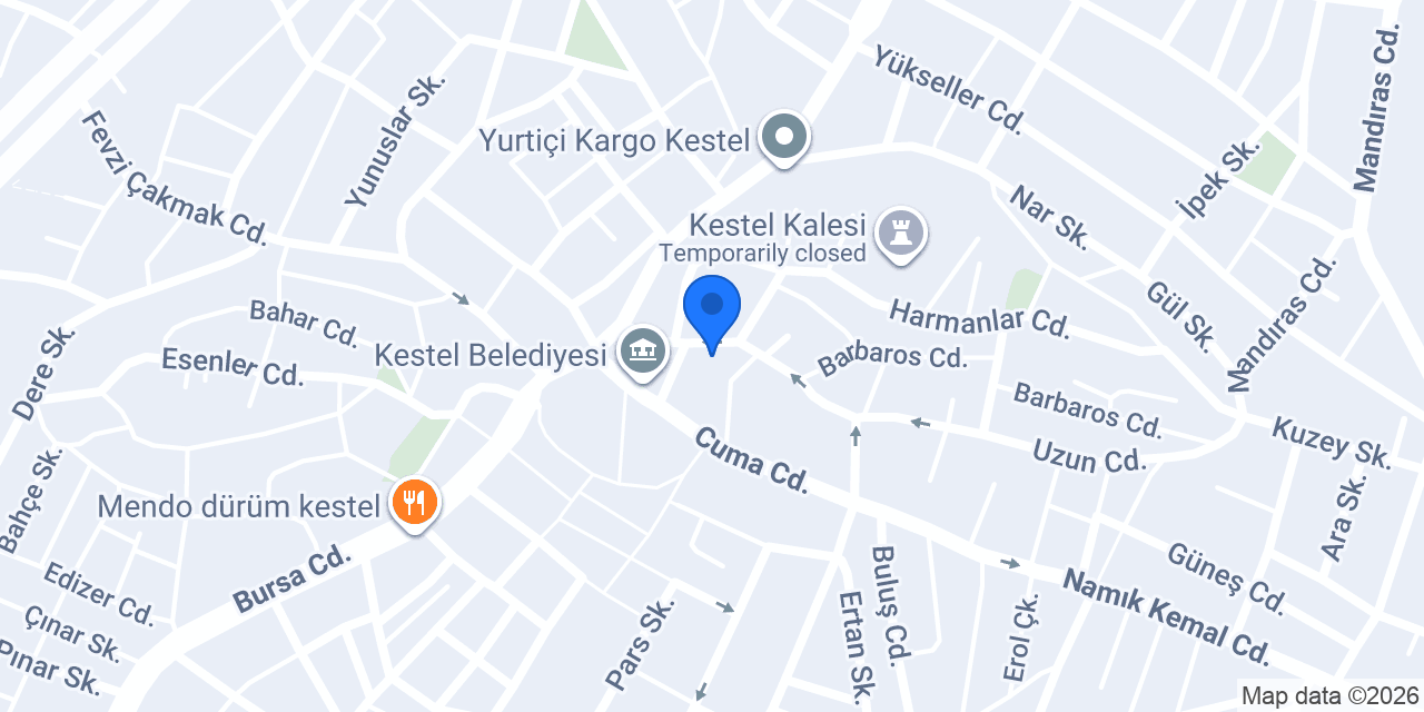 KESTEL EMLAK DANIŞMANLIK konumu
