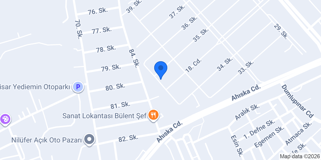Can Mobilya Dekorasyon konumu