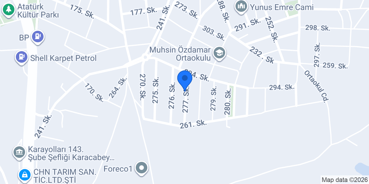 YÖRÜK konumu