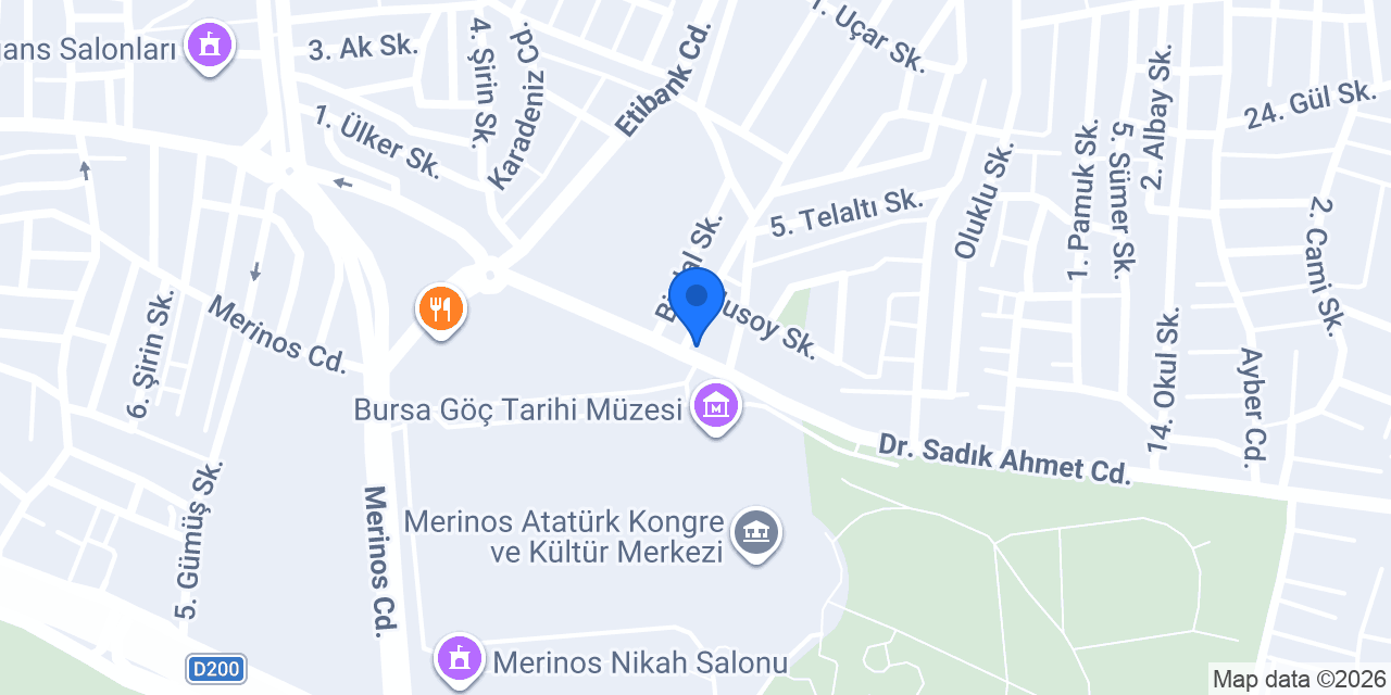 Numan Usta Oto Servis konumu