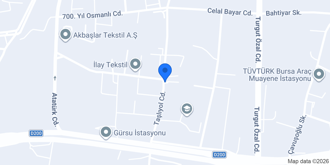Güçlü İpek konumu