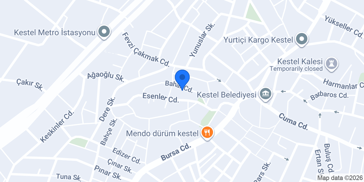 Kestel Bade Halı Yıkama konumu