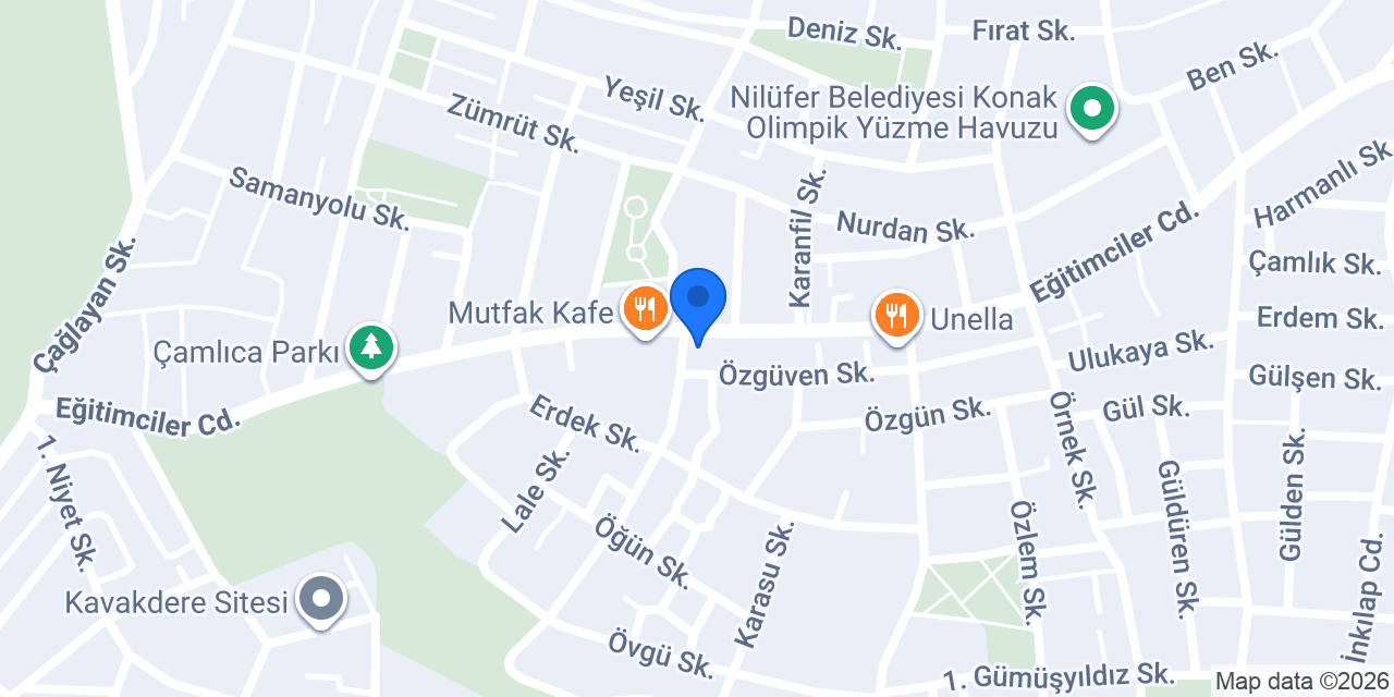 Vizyon Kuaför Beşevler konumu
