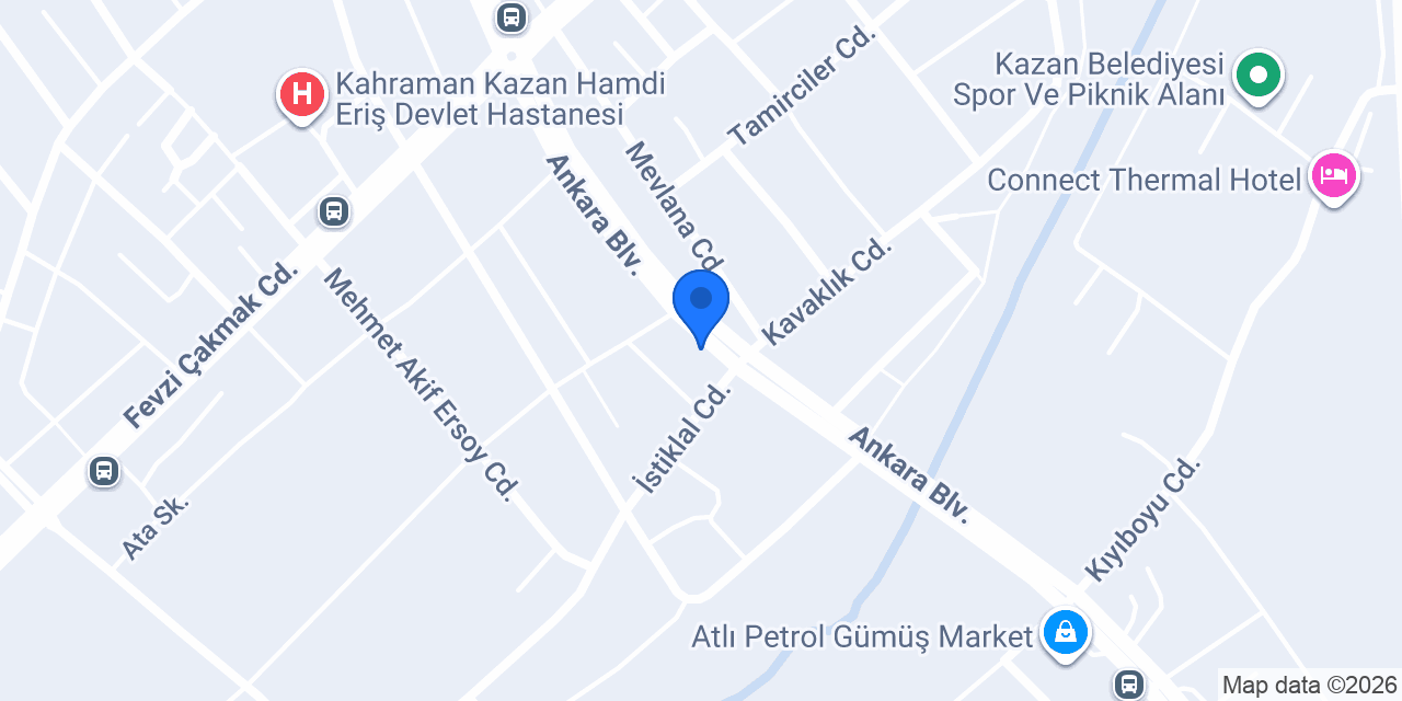 Atasay Emlak konumu