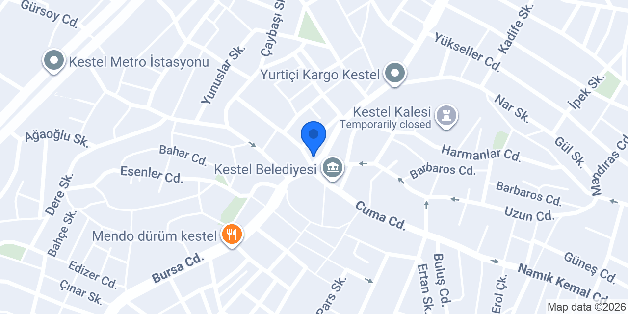 Kestel Sigorta konumu