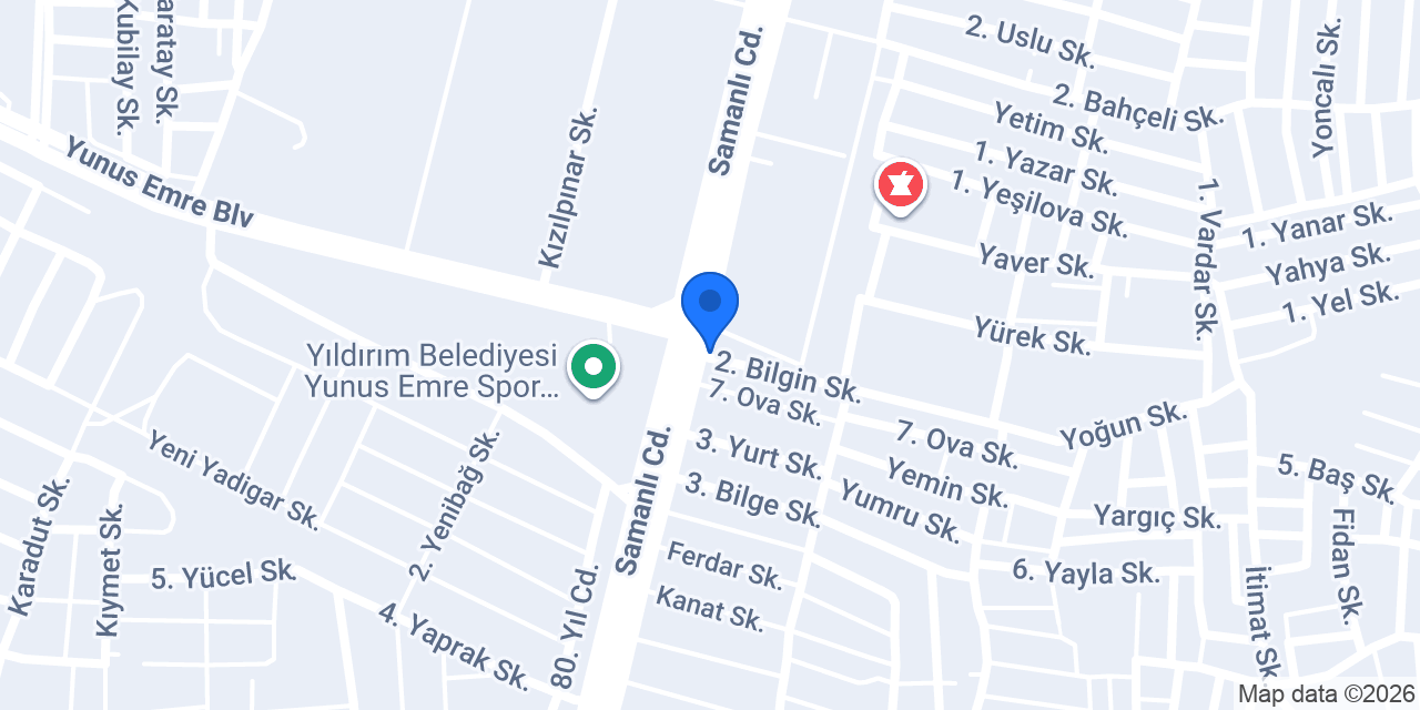 Pideci Zübeyir Usta konumu