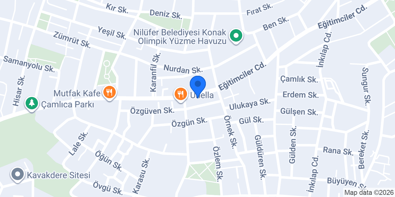 Moda Çiçekçilik konumu