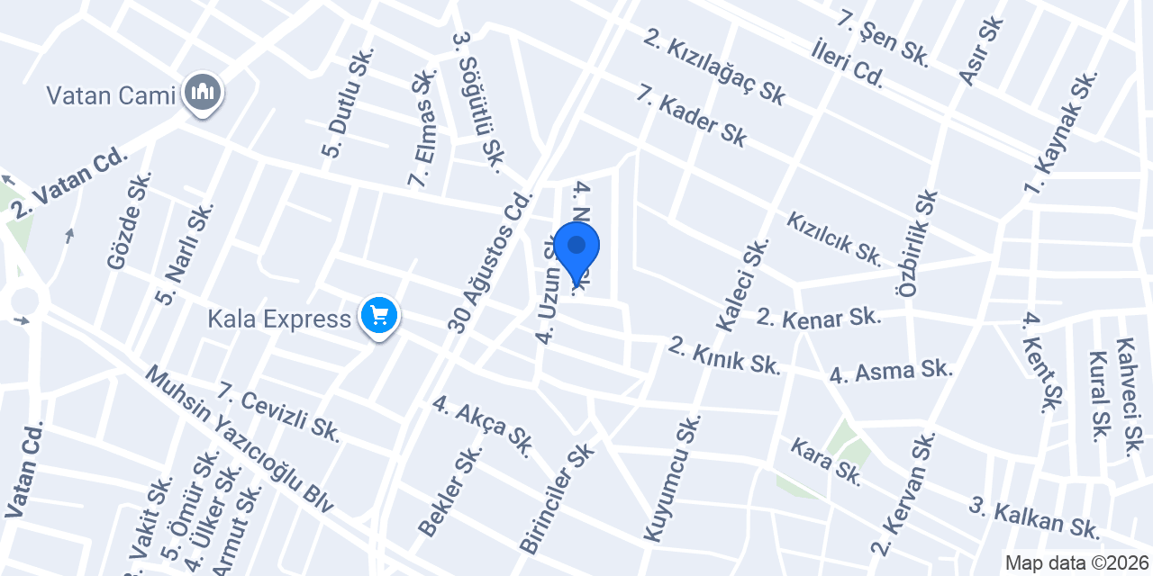 BK Elektrik Mühendislik konumu