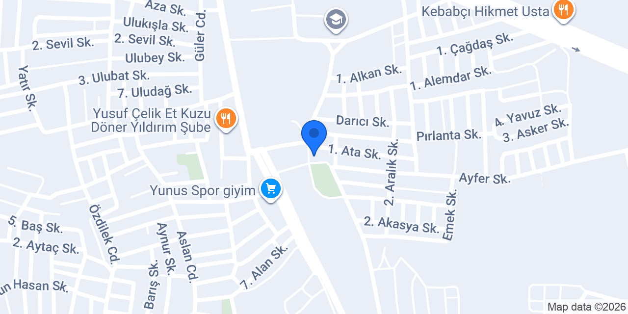Ekip şap konumu