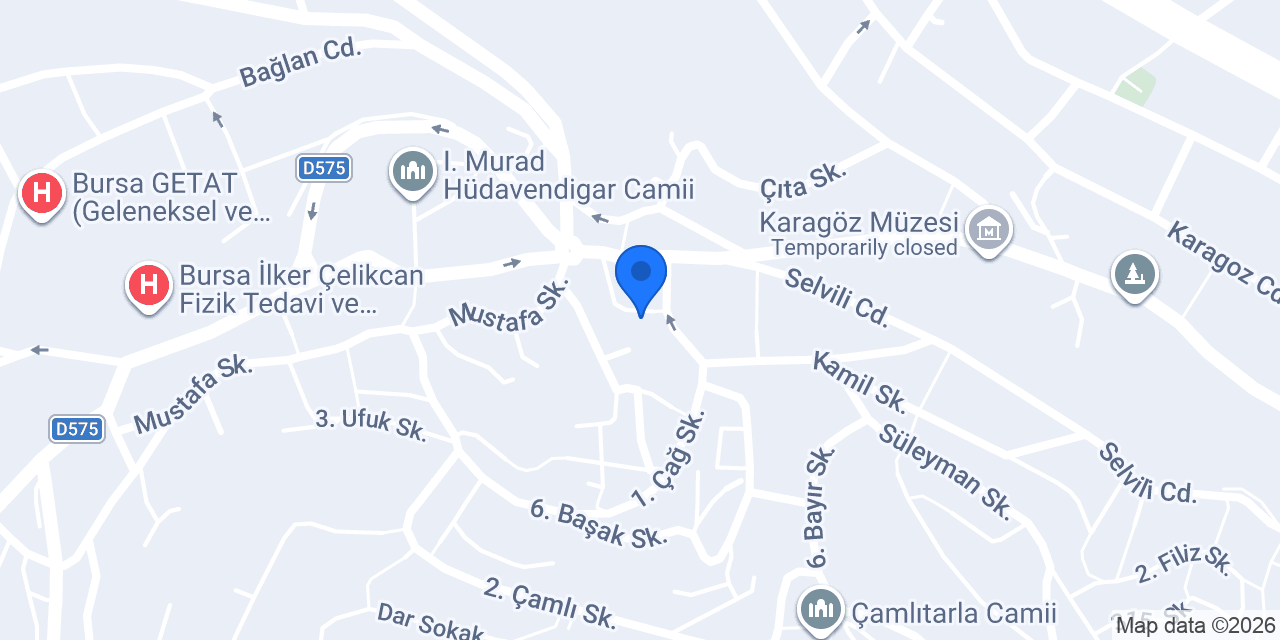 RÜZGAR SUITES konumu