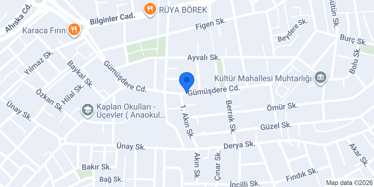 Maraş dondurma çiğköfte konumu