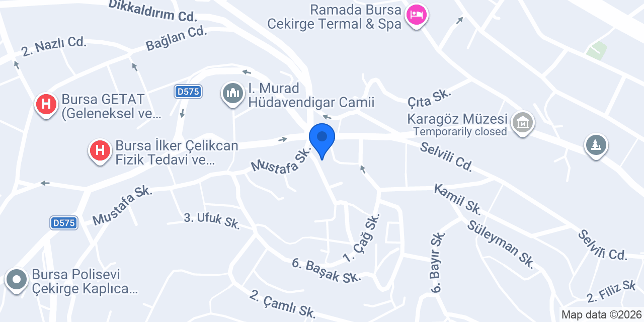 ATA APART ÇEKİRGE konumu