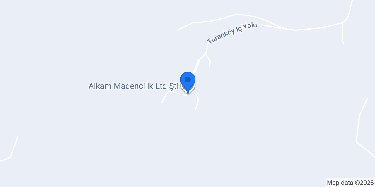 Alkam Madencilik Ltd.Şti. konumu