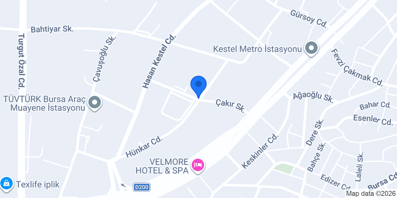 Hazin Dokuma Kumaş Tekstil San.Tic.Ltd.Şti konumu