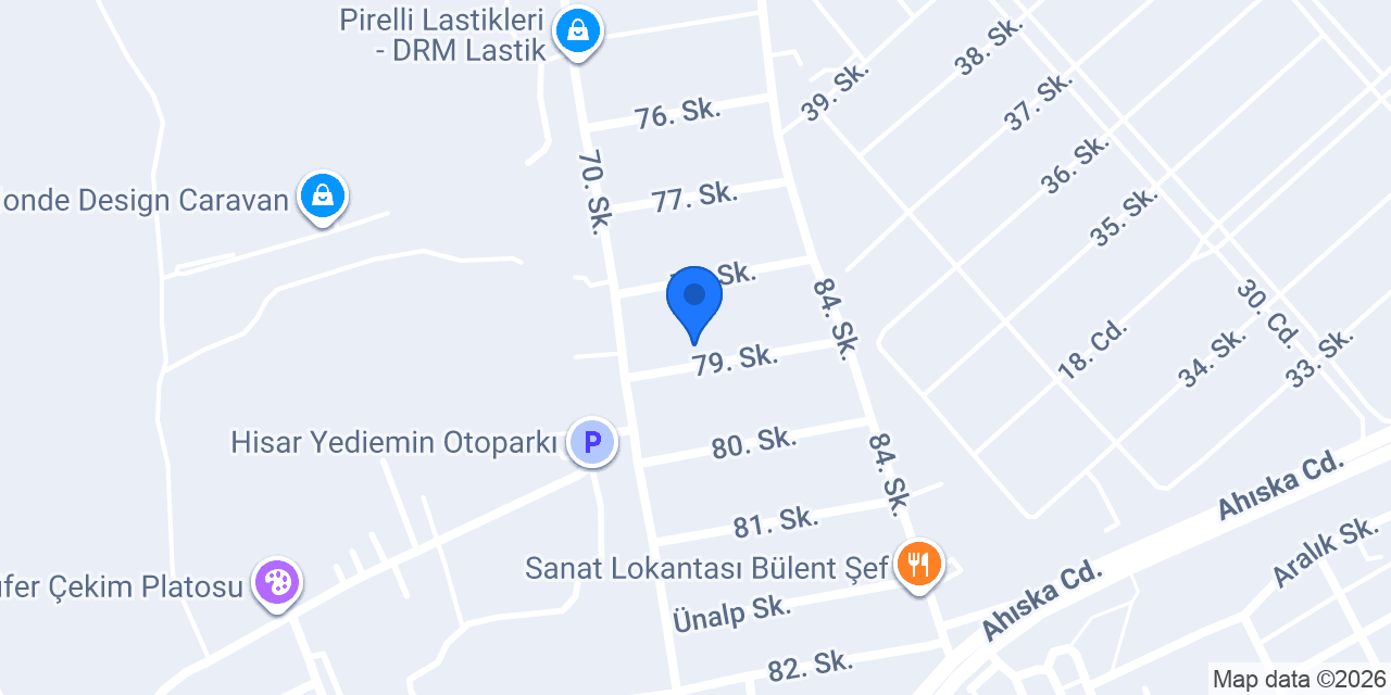 Yılsel Oto Servisi konumu