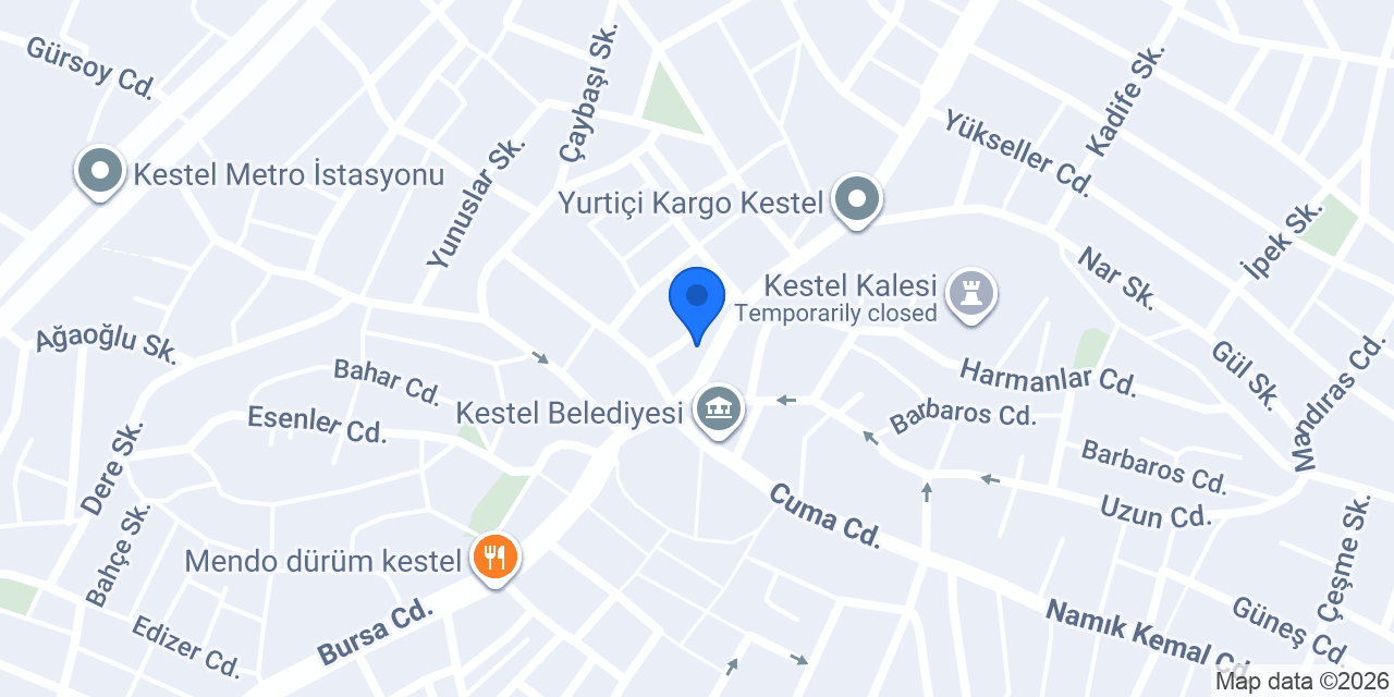 Kestel LİHKAB konumu