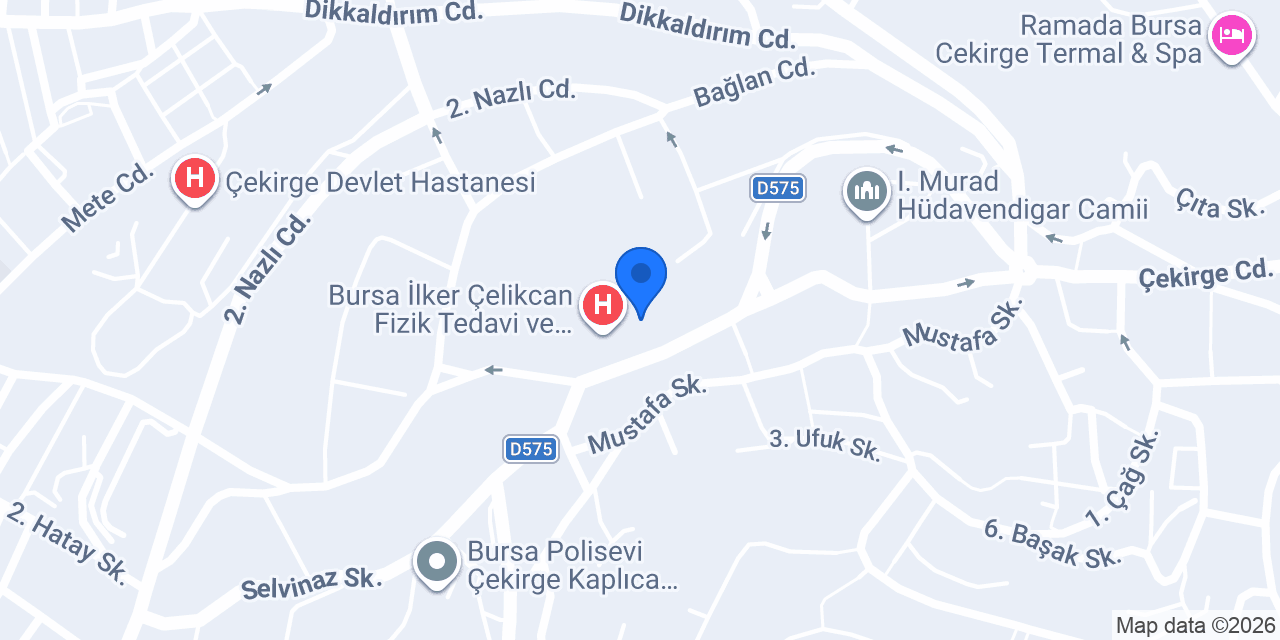 Anemon Bursa Gönlüferah Hotel konumu