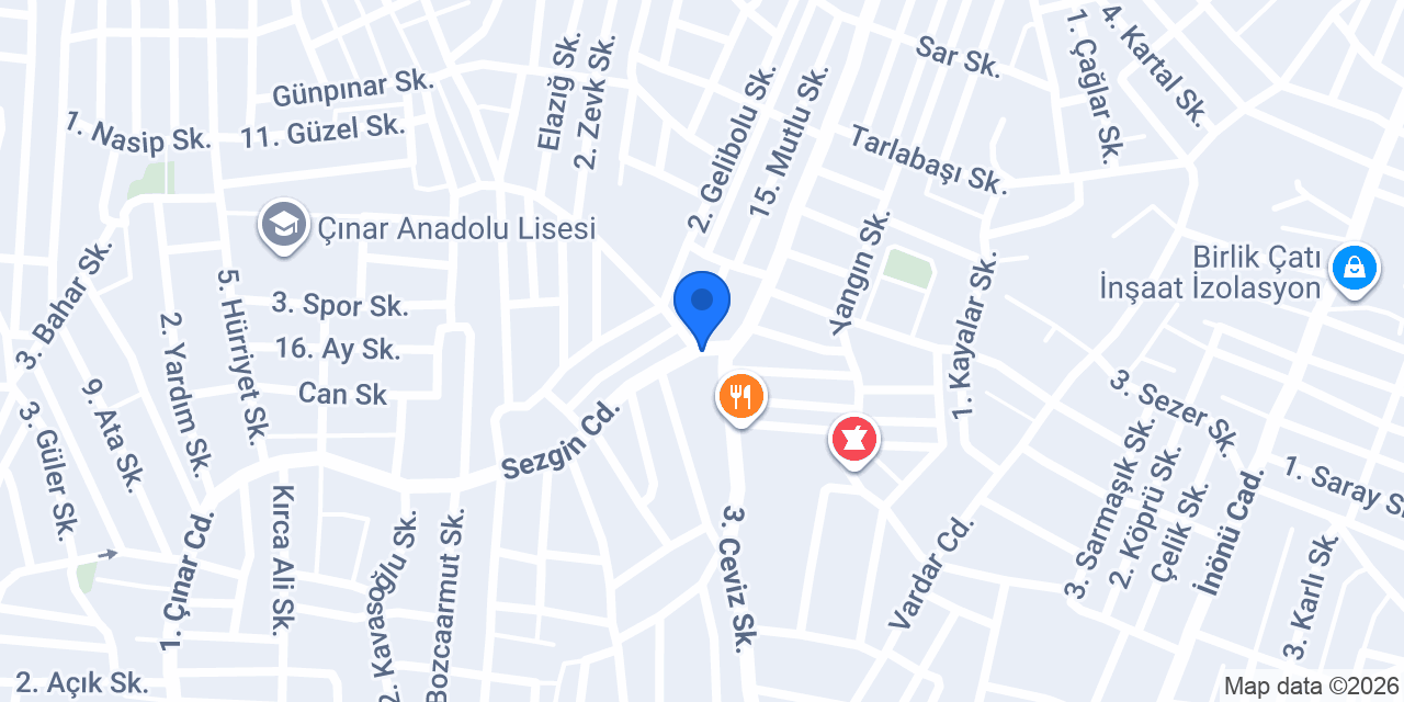 Kahyaoğlu Pastanesi konumu