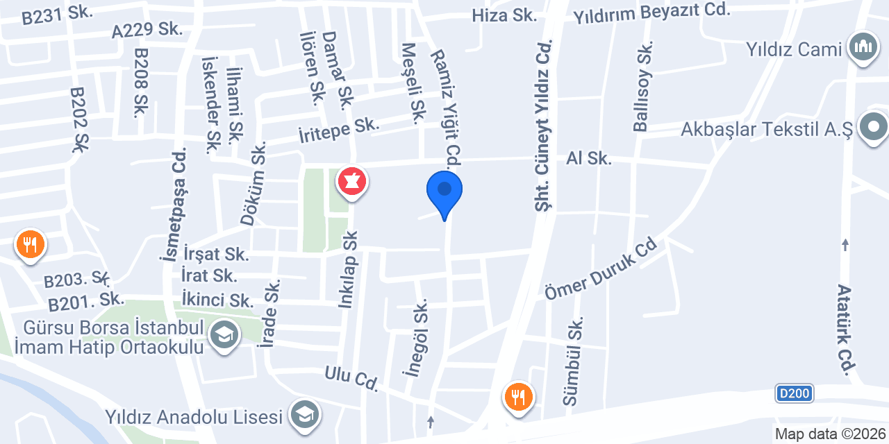 Hanımeli butik konumu