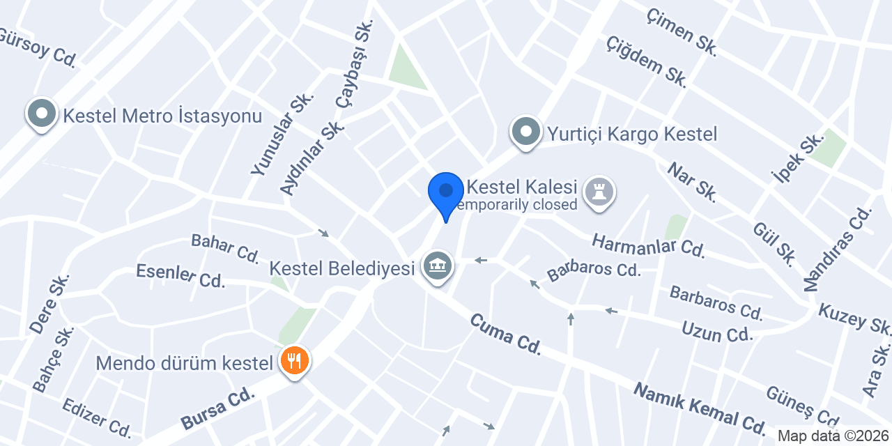 HALI SARAYI BURSA konumu