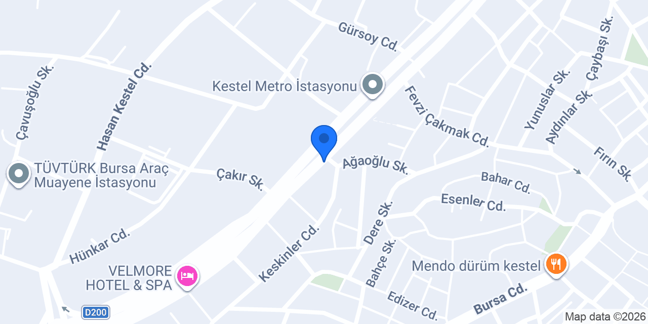 Tezel Fidan Park Ve Bahçe Süs Bitkileri konumu