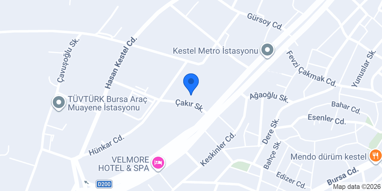 Öztürk Tekstil konumu