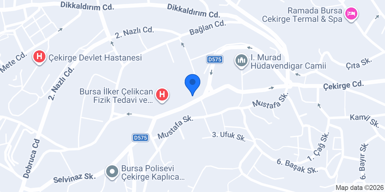 Blackk Bursa konumu