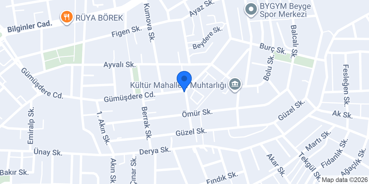 Ahyar Şarküteri konumu