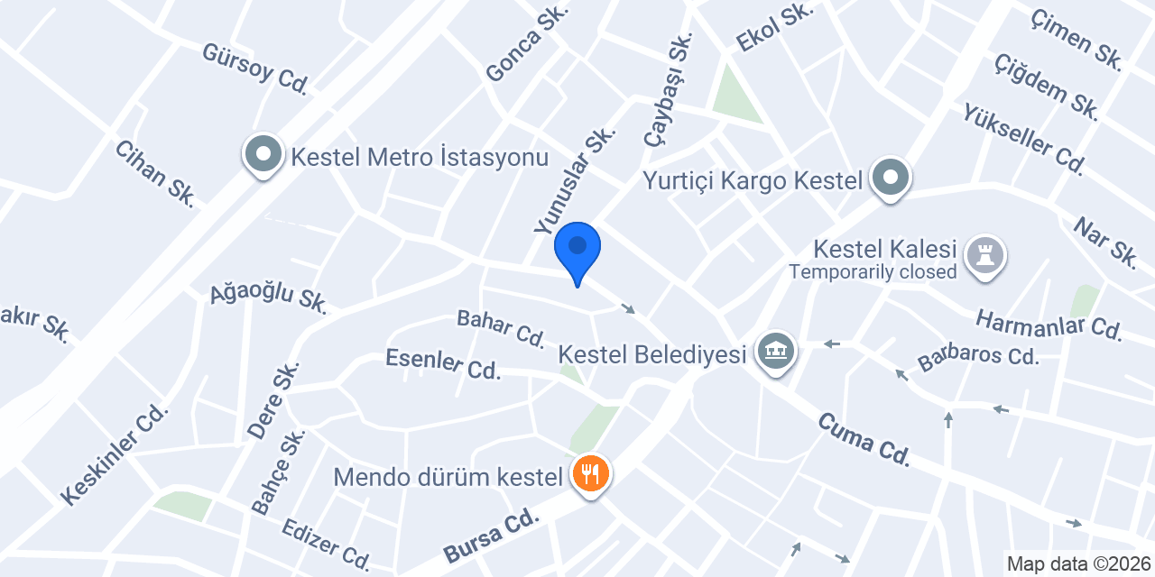 Zirve Veteriner Kliniği konumu