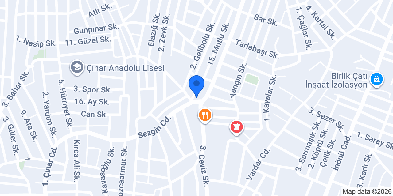Diş Hekimi Nermin Şeninan konumu