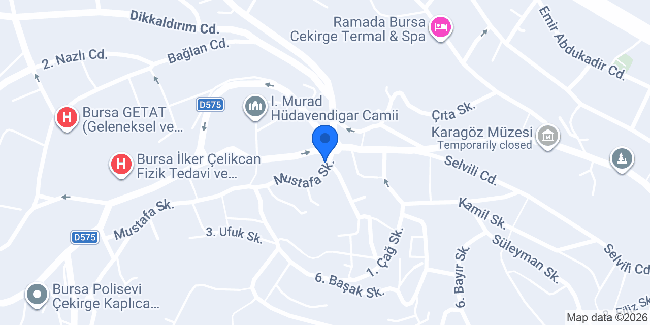 Tarihi Bursa Simitçisi konumu