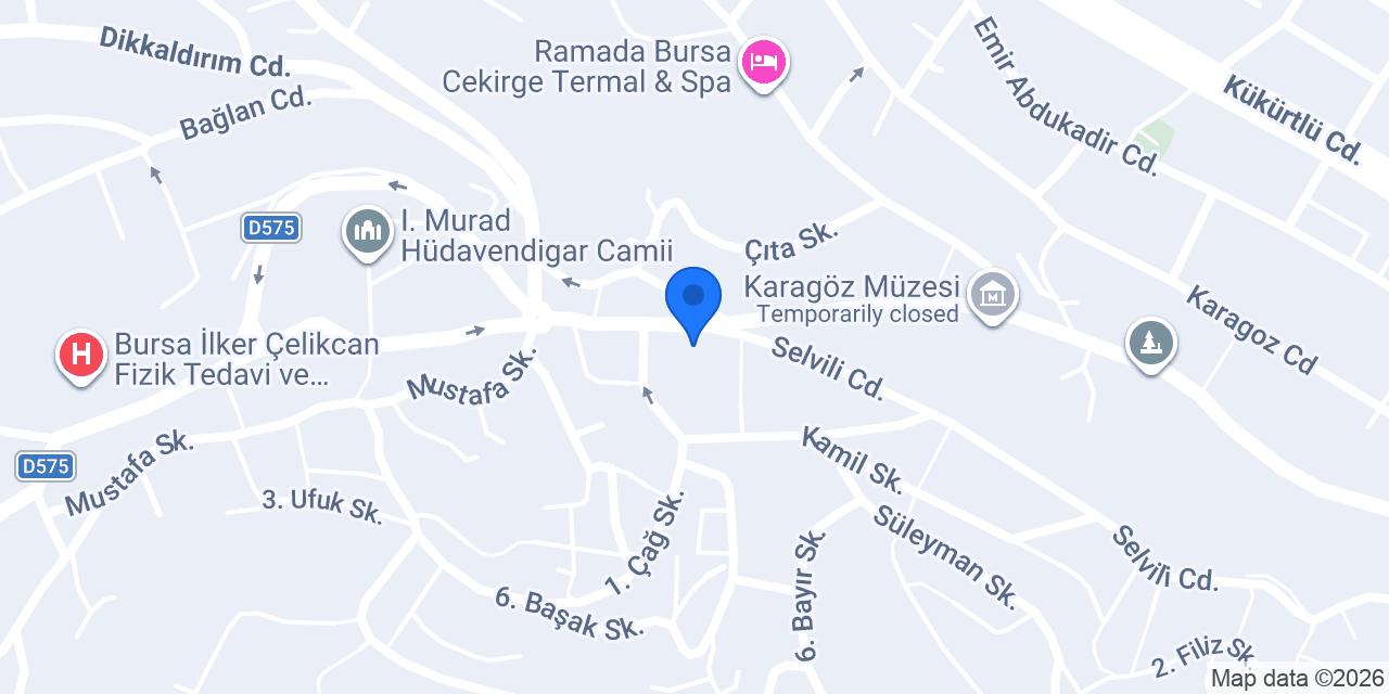ÇEKİRGE Yılmaz Çilingir konumu