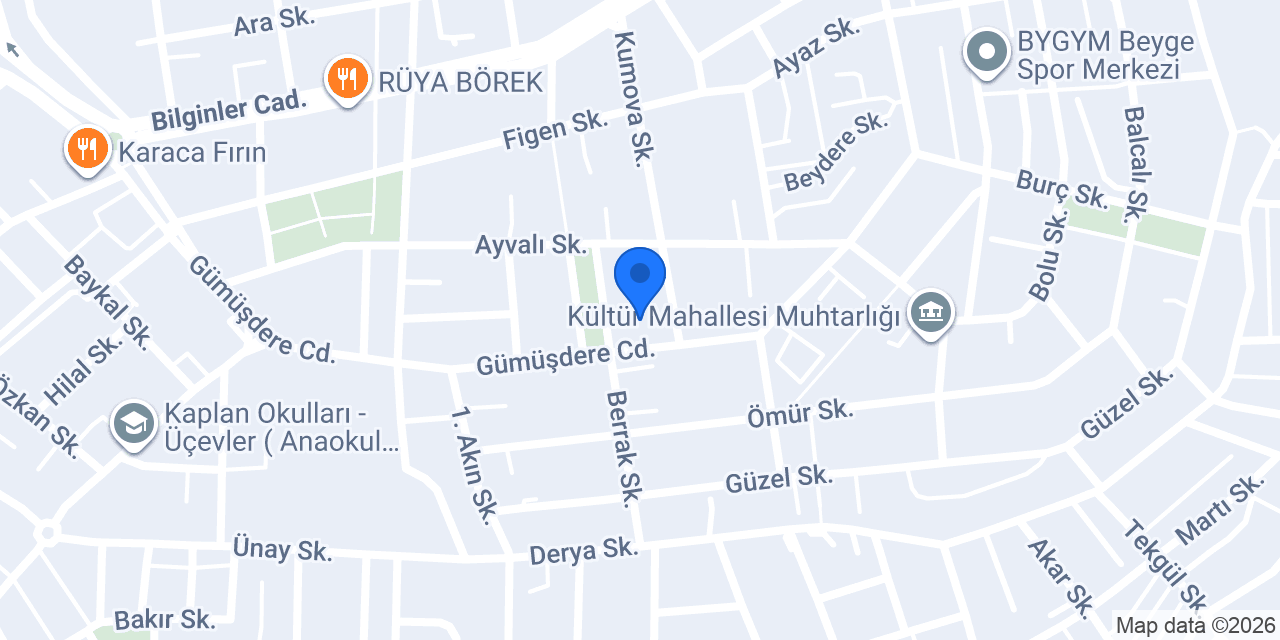 Kültür Eczanesi konumu