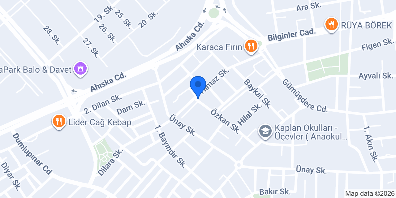 Pilates System Bursa konumu
