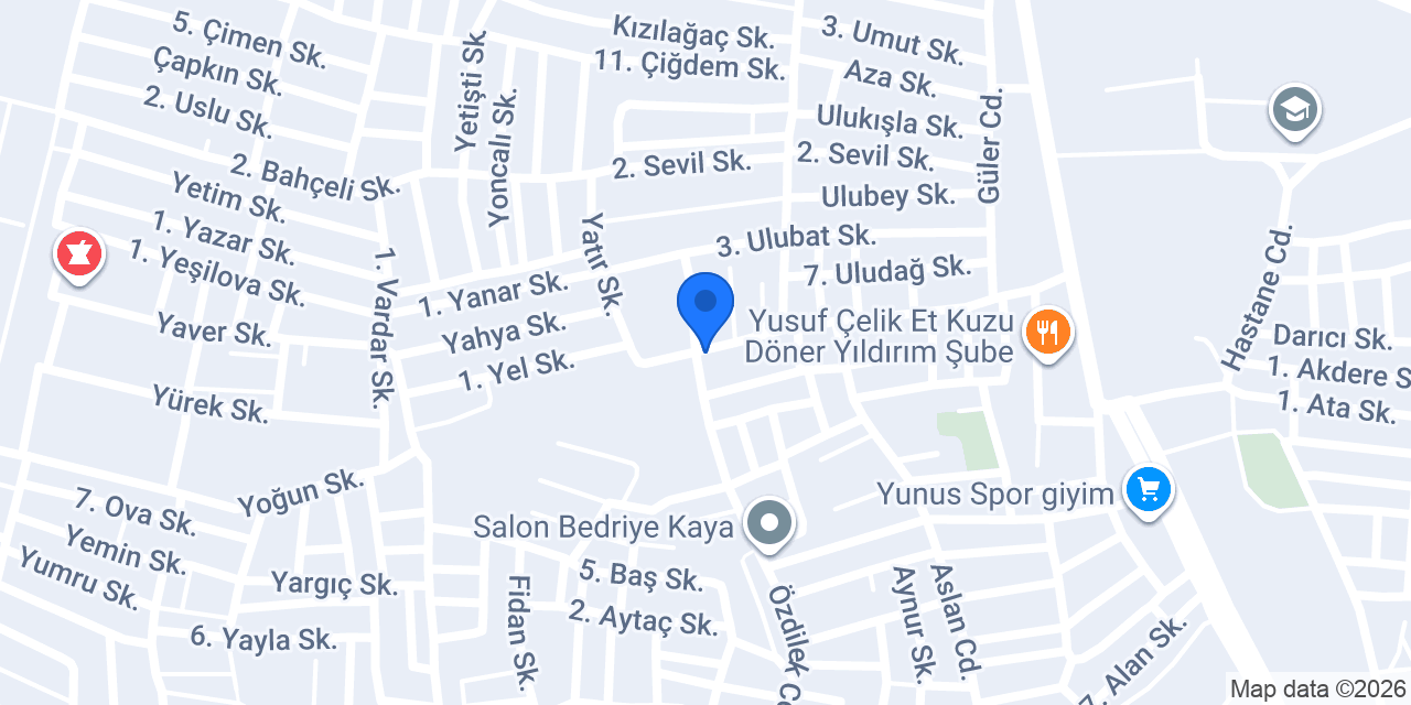 Snack' Aras Döner Salonu konumu