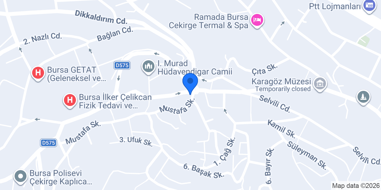 Dürümcü Bekir Usta konumu