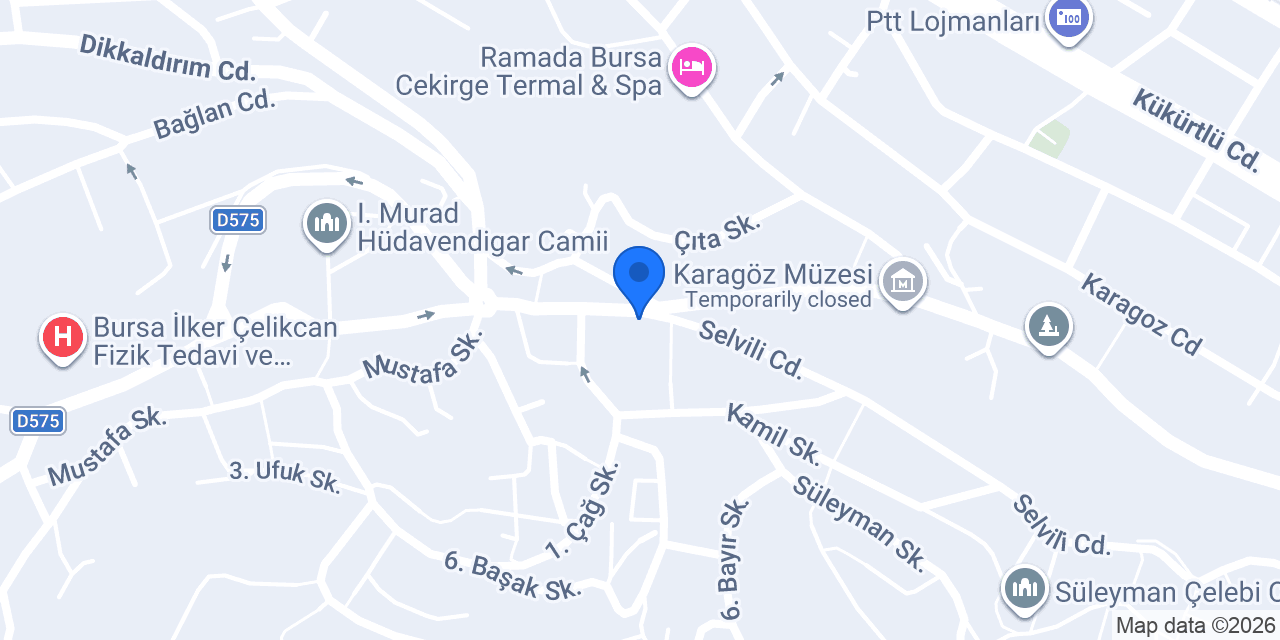 Çorbacı sinan usta konumu