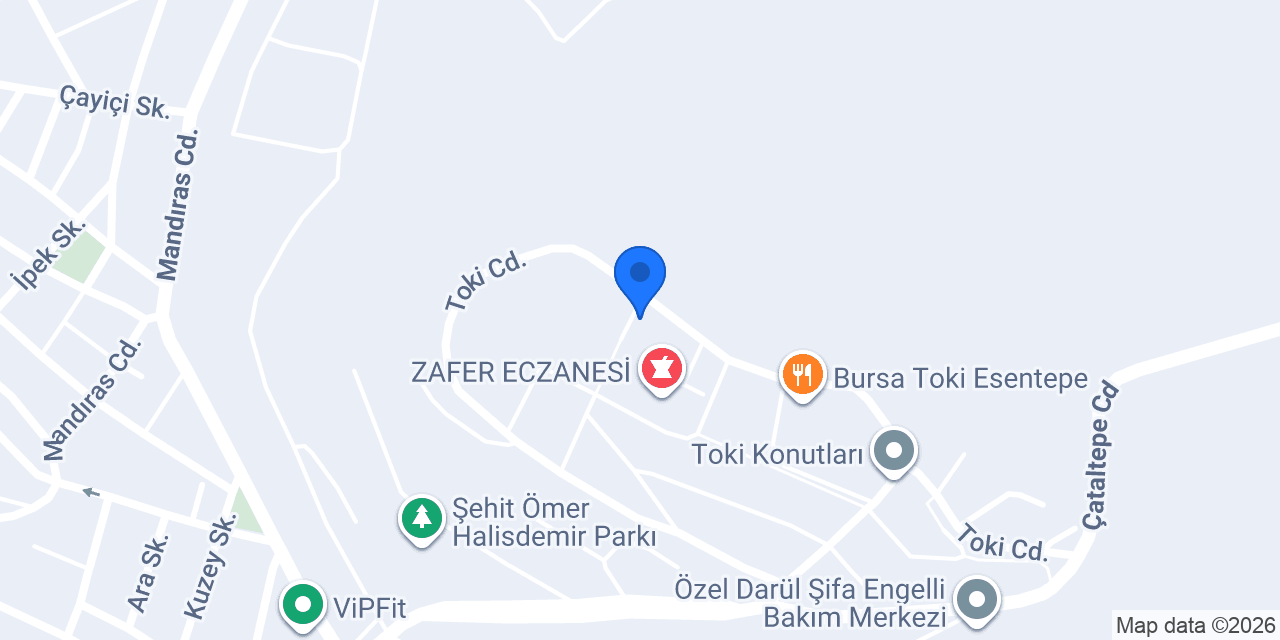 Kestel Goçmen Sağlık Merkezi مركز المهاجرين الصحي konumu
