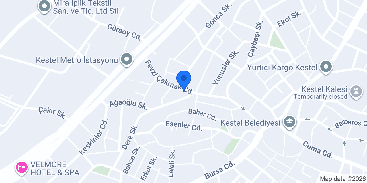 Altıneller Unlu Mamülleri konumu