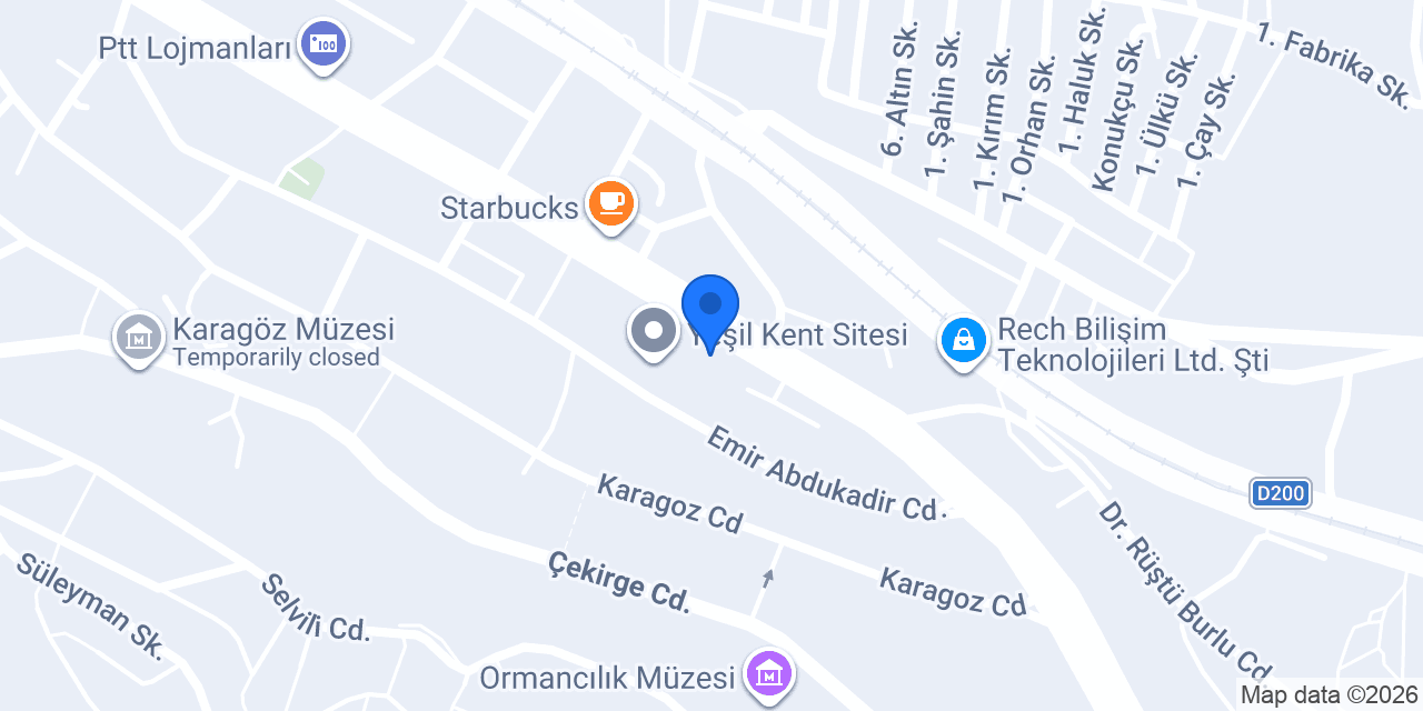 Cadde Kükürtlü konumu