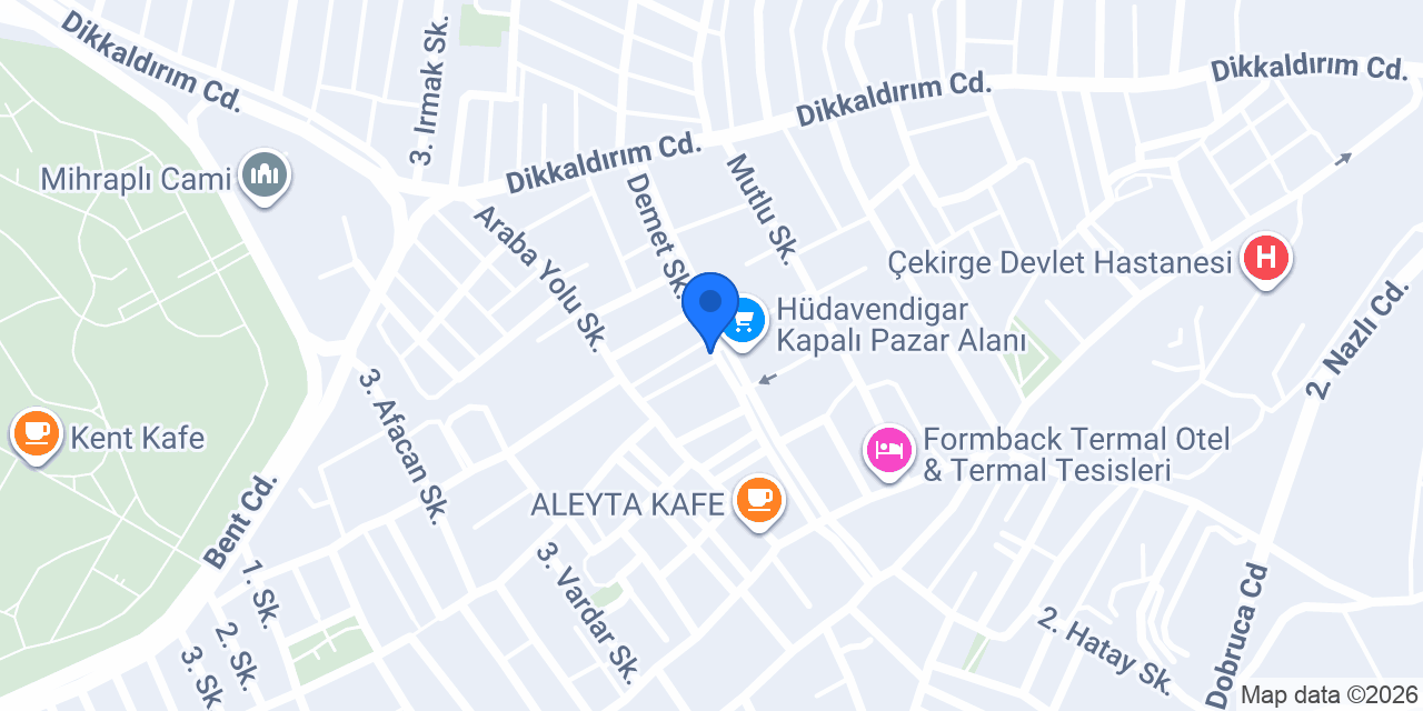 Ay Büfe konumu
