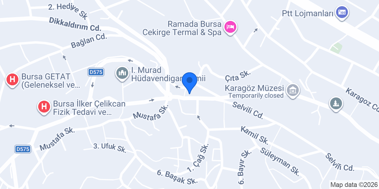 Uzay Pastanesi konumu