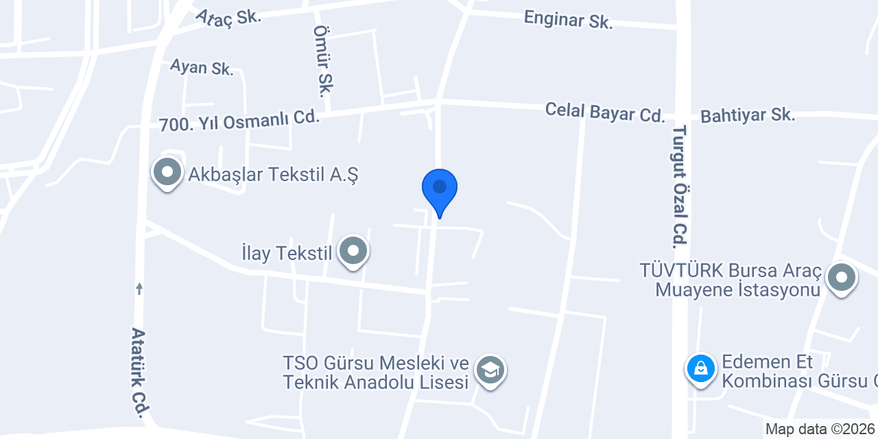 Eylül Tekstil Dokuma Mensucat Ltd. Şti. konumu