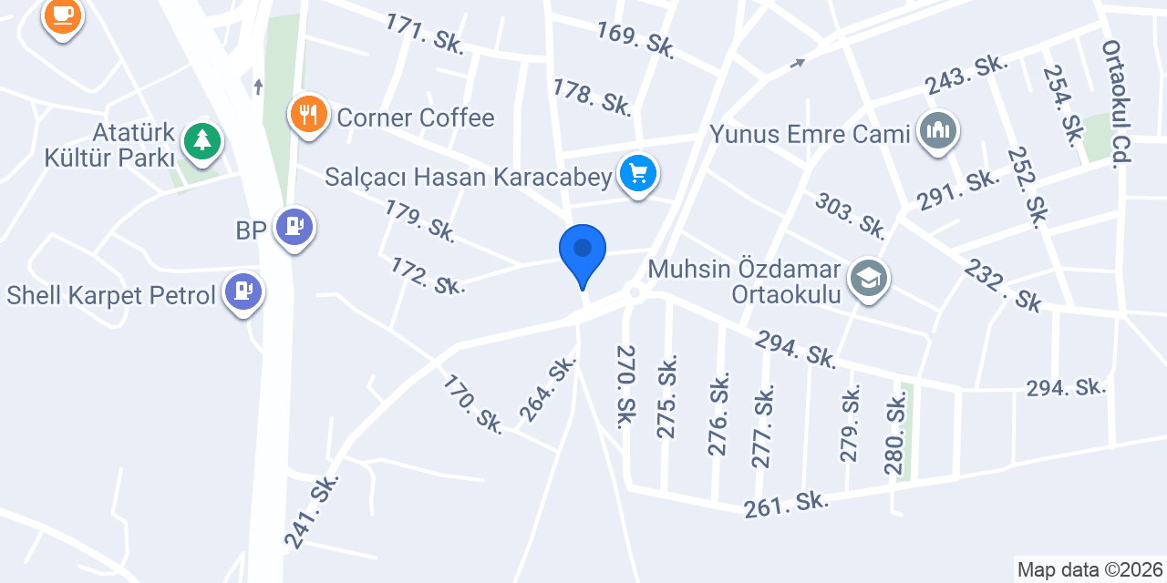 Karacabey Eren Forklift konumu