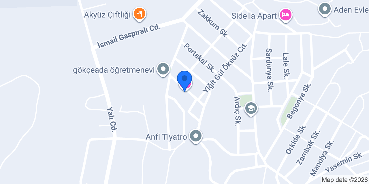 Rüzgarlı Ada Apart konumu