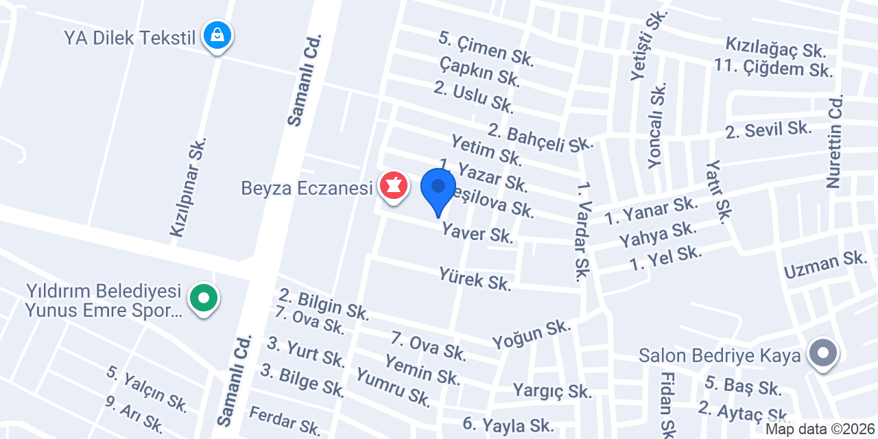 Aslıhan Eczanesi konumu